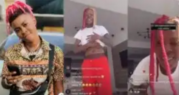 Candy Bleakz Flashes B*obs on Instagram Live (Video)