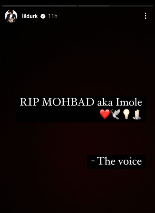 American rappers, Lil Durk and Kodak Black mourn Mohbad