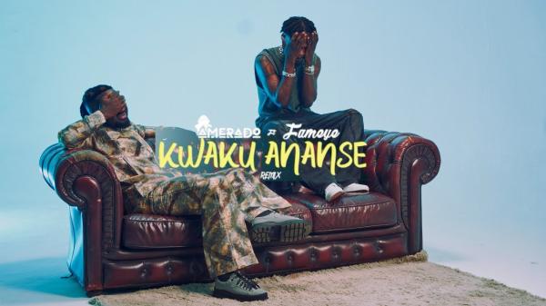 VIDEO: Amerado - Kwaku Ananse Remix ft. Fameye (Visualizer)