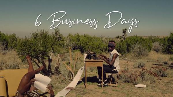 VIDEO: Blaqbonez ft. Projexx - Six Business Days (Lyric Video)