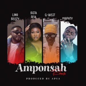 Lino Beezy - Amponsah (Remix) ft. Sista Afia, Mophty, G-West
