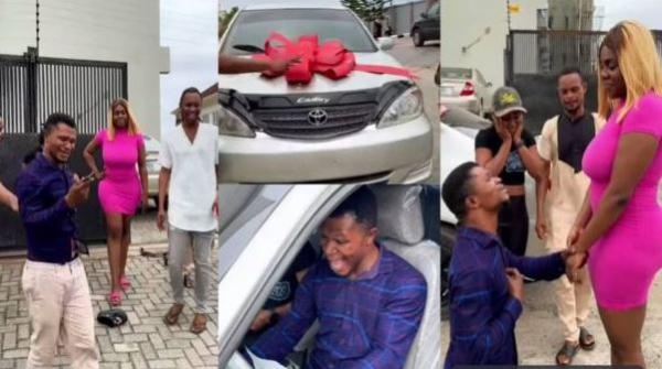 Nons Miraj Gifts Viral Fish Pie Seller, Alax a Brand-New Car (Video)